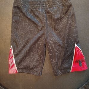 Spiderman shorts marvel athletic